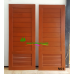ประตูห้องน้ำไม้สัก รหัส  N01